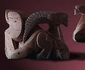 Maternità del 1996 - scultura in pietra